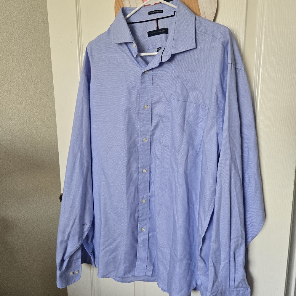 Men's Blue Dress Shirt